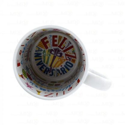 Caneca de Cerâmica personalizada Feliz Aniversário - Image 7