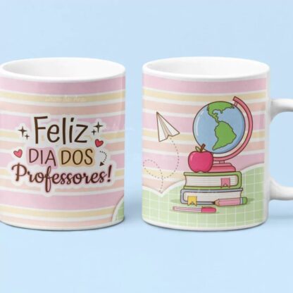 Caneca de ceramica Dia dos professores personalizada 325ml - Image 8