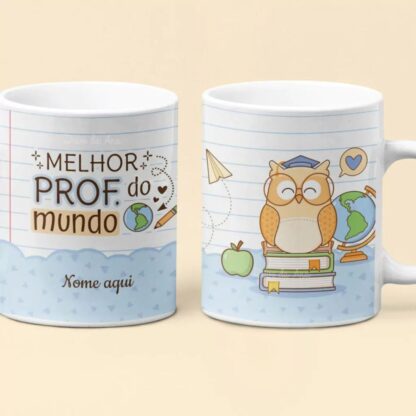 Caneca de ceramica Dia dos professores personalizada 325ml - Image 9